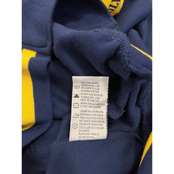 University Of Michigan Wolverines Track Jacket M Stripe Rib Officially Licensed - Picture 9 of 9